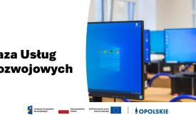 Grafika przedstawiająca salę z komputerami