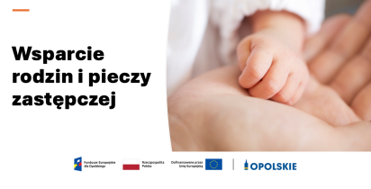 Grafika przedstawiająca rękę dziecka i osoby dorosłej