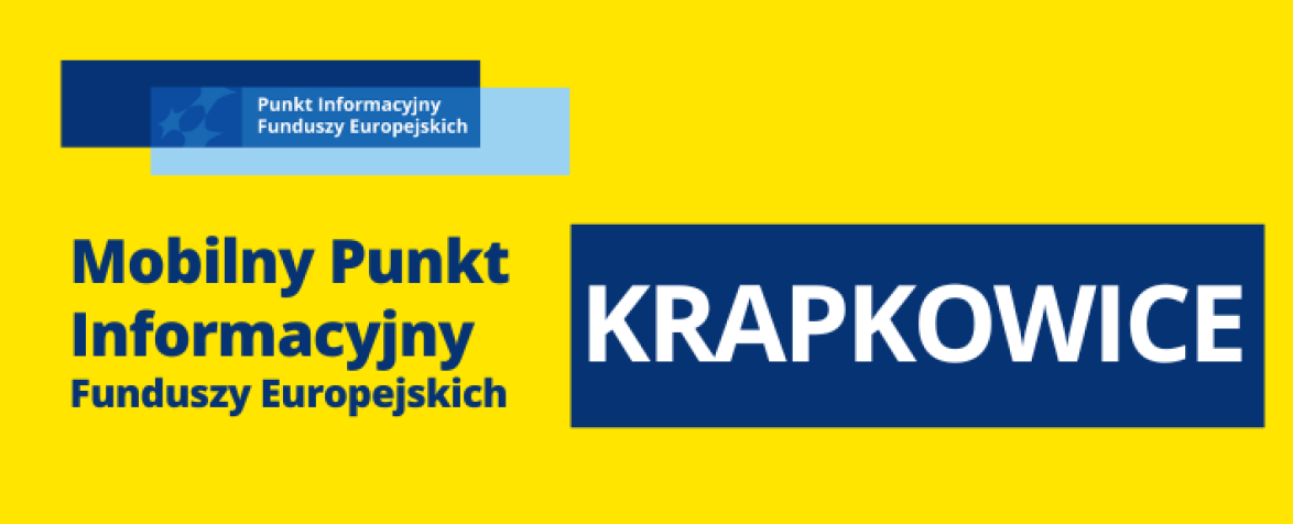 Obrazek promujący wydarzenie pn. Mobilny Punkt Informacyjny w Krapkowicach