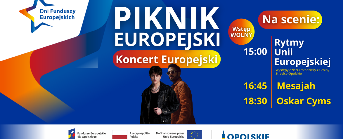 Grafika promująca Piknik Europejski