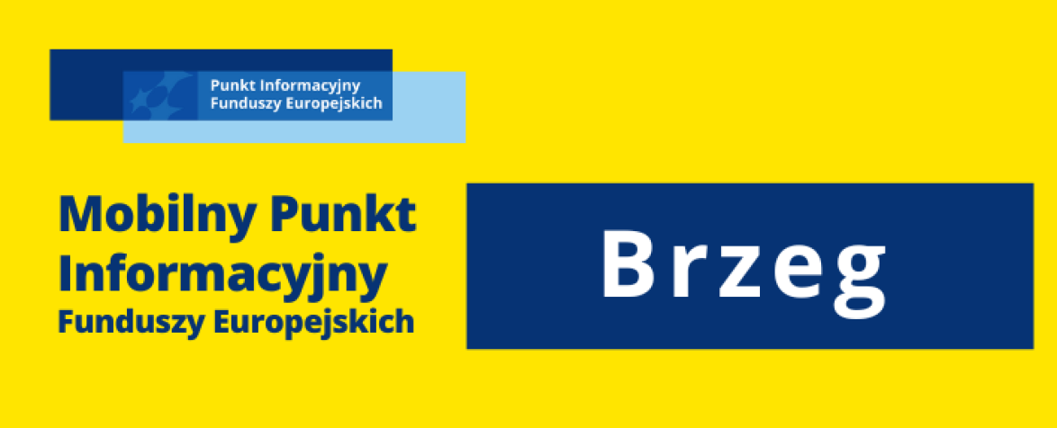 Obrazek promujący wydarzenie pn. Mobilny punkt informacyjny w Brzegu