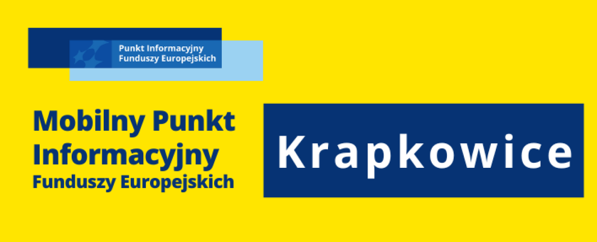 Obrazek promujący wydarzenie pn. Mobilny punkt informacyjny w Krapkowicach