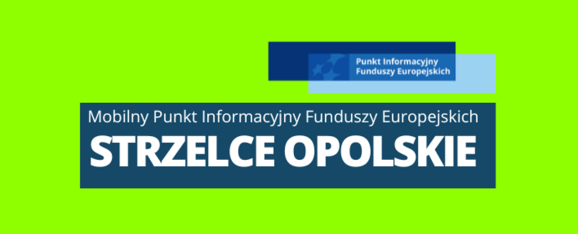 Obrazek promujący wydarzenie pn. Mobilny punkt informacyjny w Strzelcach Opolskich