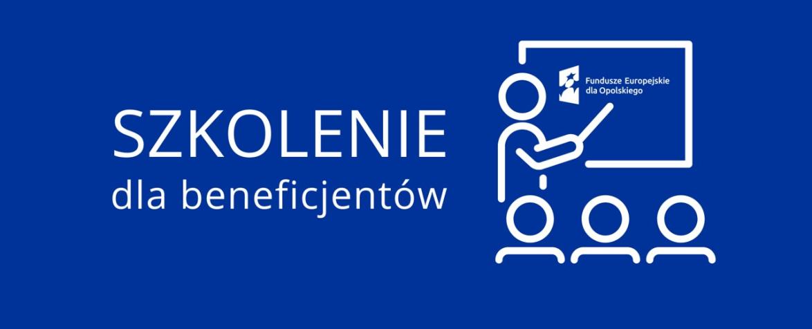 baner z napisem szkolenie