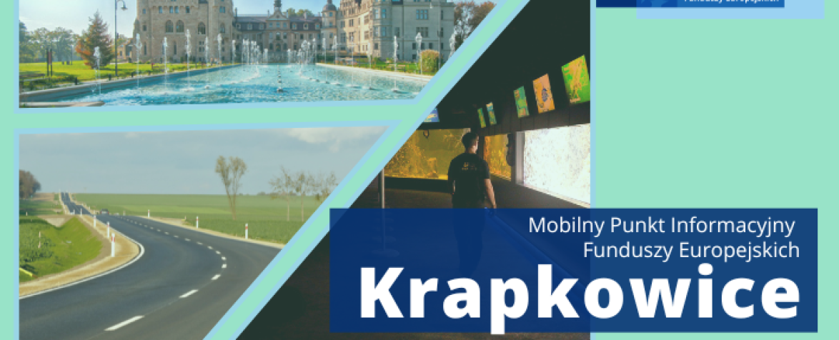 Obrazek promujący wydarzenie pn. Mobilny punkt informacyjny w Krapkowicach