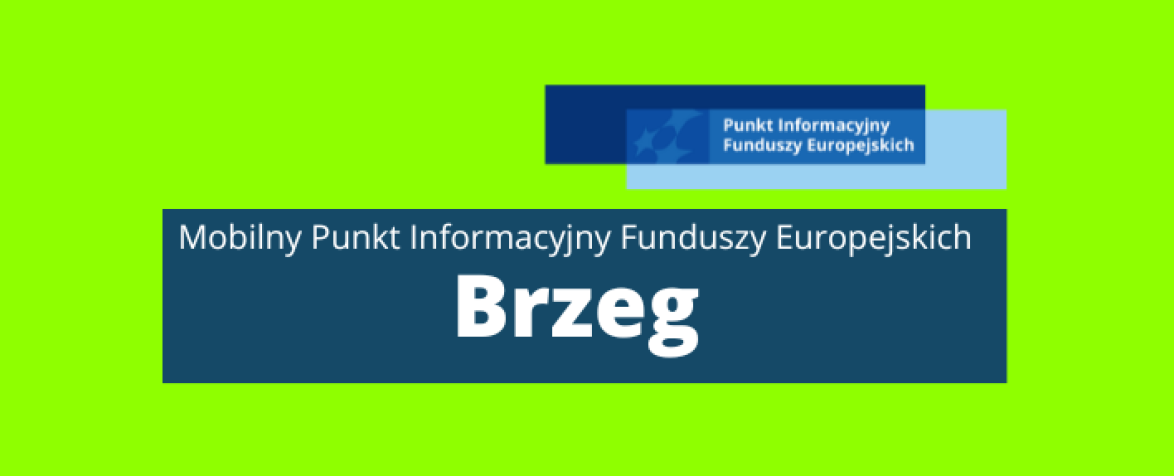 Obrazek promujący wydarzenie pn. Mobilny punkt informacyjny w Brzegu