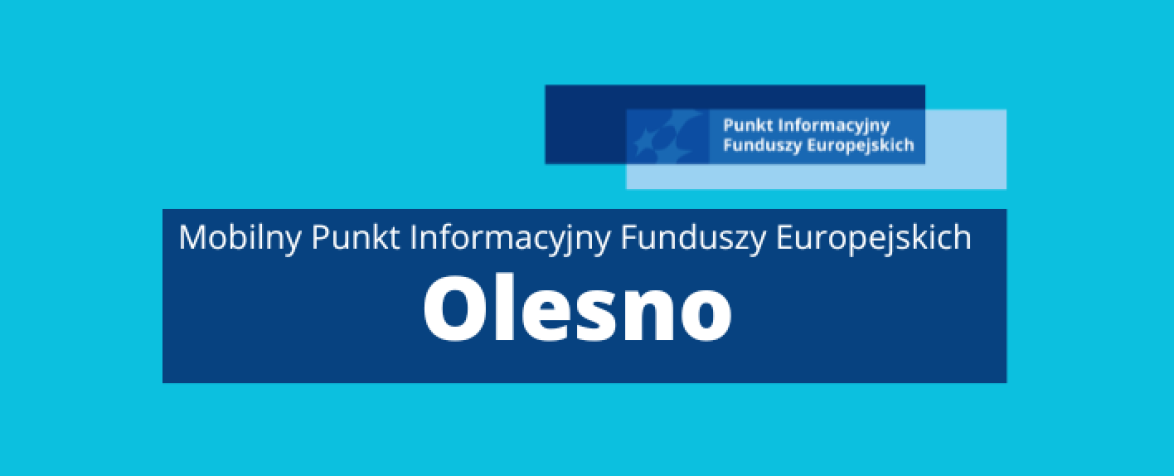 Obrazek promujący wydarzenie pn. Mobilny punkt informacyjny w Oleśnie