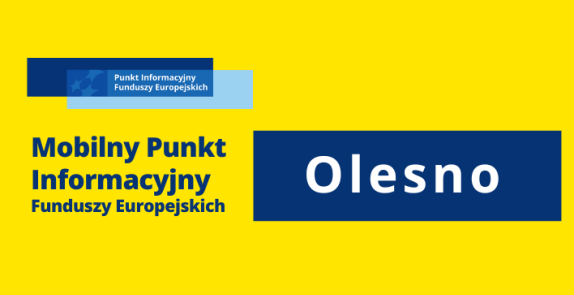 Obrazek promujący wydarzenie pn. Mobilny punkt informacyjny w Oleśnie.