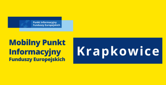Obrazek promujący wydarzenie pn. Mobilny punkt informacyjny w Krapkowicach