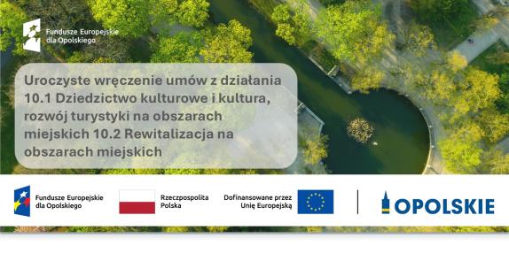 Widok parku z lotu ptaka