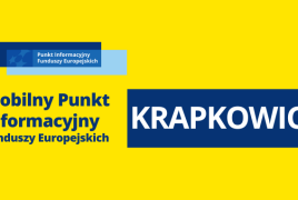 Obrazek promujący wydarzenie pn. Mobilny Punkt Informacyjny w Krapkowicach