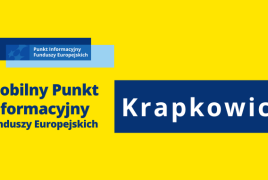 Obrazek promujący wydarzenie pn. Mobilny punkt informacyjny w Krapkowicach