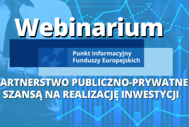 Obrazek promujący wydarzenie pn. Spotkanie online: Partnerstwo Publiczno-Prywatne sposobem na realizację inwestycji