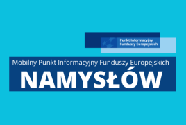 Obrazek promujący wydarzenie pn. Mobilny punkt informacyjny w Namysłowie