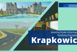 Obrazek promujący wydarzenie pn. Mobilny punkt informacyjny w Krapkowicach
