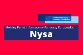 Obrazek promujący wydarzenie pn. Mobilny punkt informacyjny w Nysie